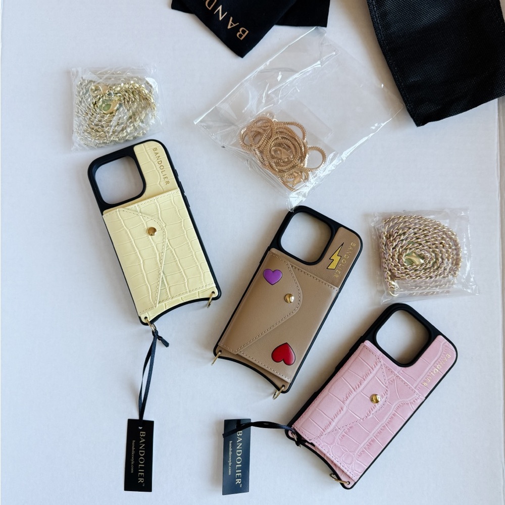 NEW Bandolier Phone Case set of 3 IPhone 16 Pro